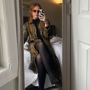 Plaid It Duster Free People XS